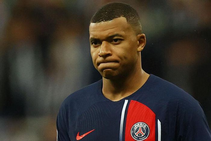 Kylian Mbappé a été méconnaissable mercredi soir à Newcastle Reuters Lee Smith