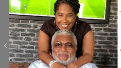Nathalie Yamb et l'ancien président du Ghana Jerry Rawlings
