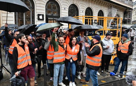 Salariés d’Apple en grève pour le lancement de l’iPhone 15