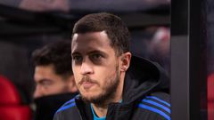 Eden Hazard was once again an unused substitute on Saturday night against Rayo Vallecano