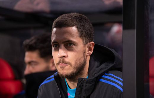 Eden Hazard was once again an unused substitute on Saturday night against Rayo Vallecano