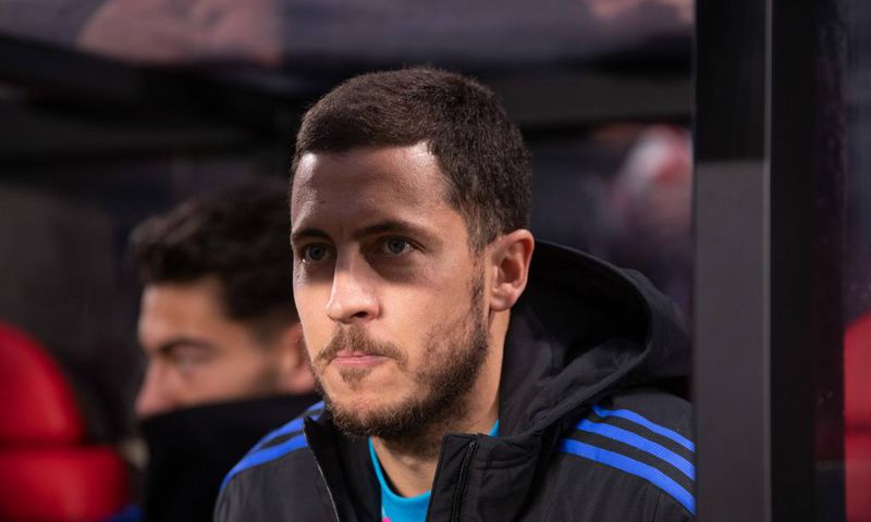 Eden Hazard was once again an unused substitute on Saturday night against Rayo Vallecano