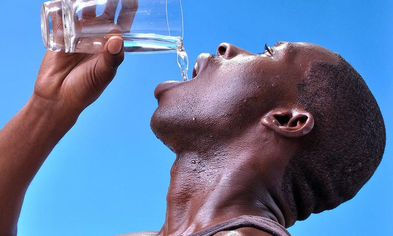 boire de l'eau