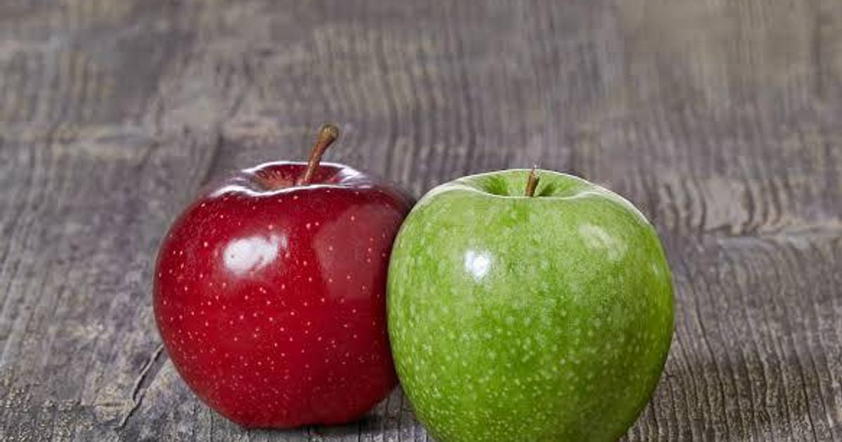 Trois (3) différences entre les pommes rouges et les pommes vertes ...