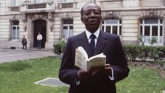 Léopold Sédar Senghor - Photo de Frank Perry - Archives Agence France-Presse