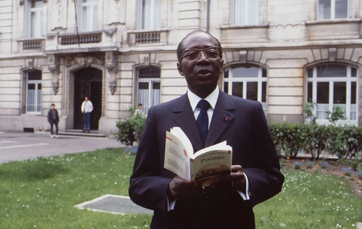 Léopold Sédar Senghor - Photo de Frank Perry - Archives Agence France-Presse