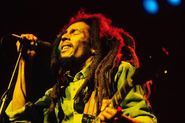 Bob Marley performing in the UK in 1980.Mike Prior/Getty Images