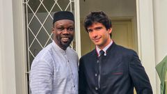 Ousmane Sonko et Juan Branco