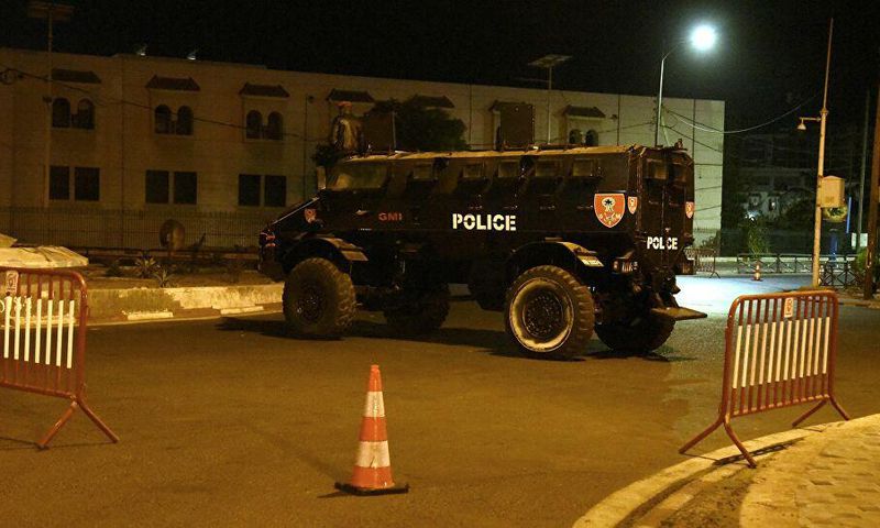 Police Senegal GMI checkpoint