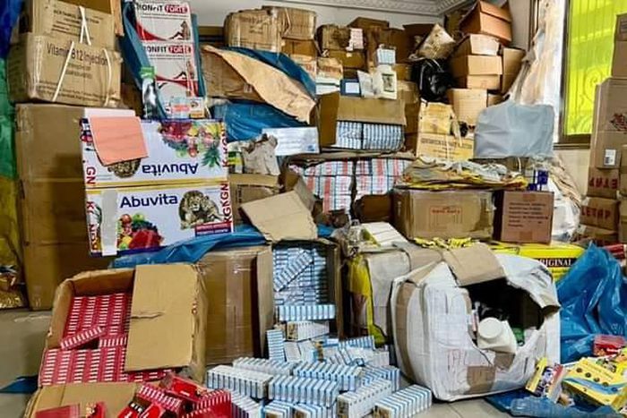 Saisie de faux médicaments d'une contre valeur de plus d'un milliard FCFA par la Douane (1)