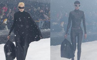 Balenciaga dévoile ses 'sacs-poubelles' à 1800 dollars