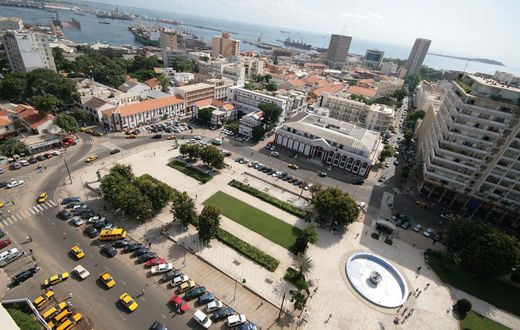 La Place de l'Indépendance à Dakar-Sénégal