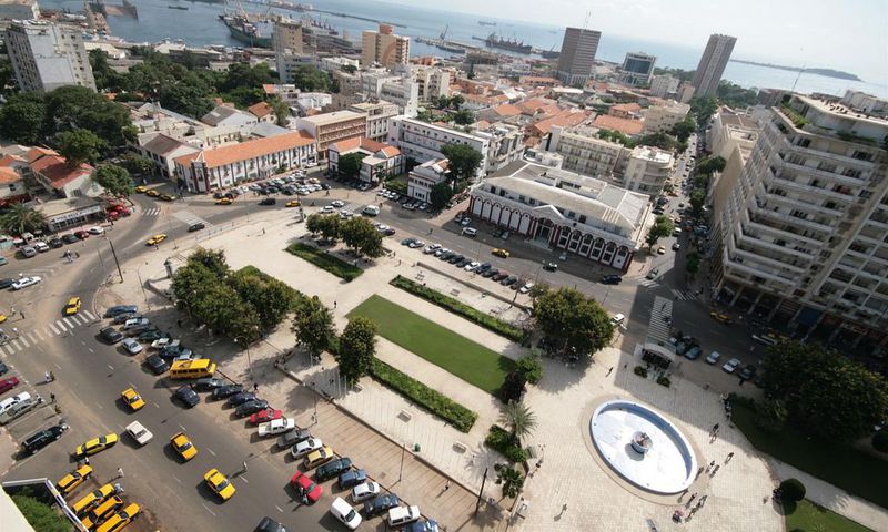 La Place de l'Indépendance à Dakar-Sénégal