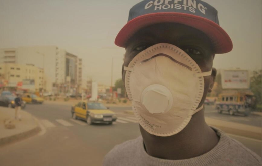 Dakar sous la poussière