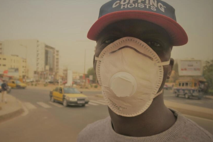 Dakar sous la poussière