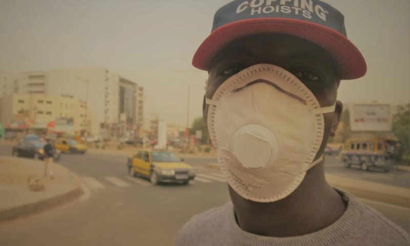 Dakar sous la poussière