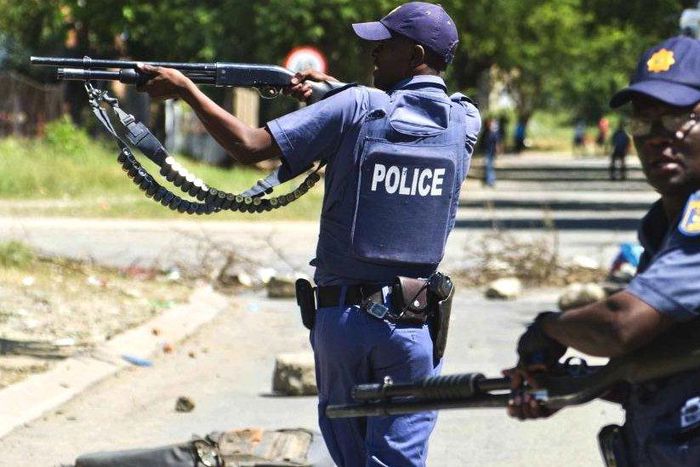 Intervention Police Sénégal