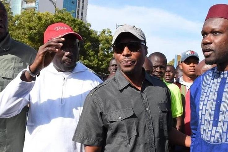 Barthélémy Dias et Ousmane Sonko