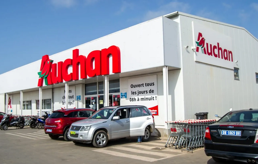 Un magasin Auchan à Sacré-Coeur 3 - Dakar
