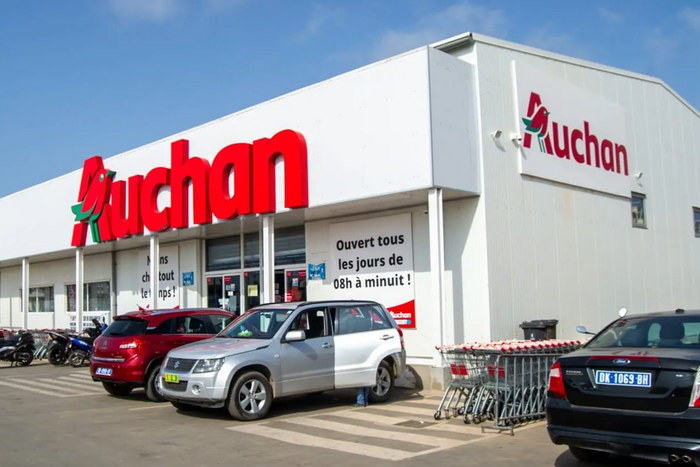 Un magasin Auchan à Sacré-Coeur 3 - Dakar