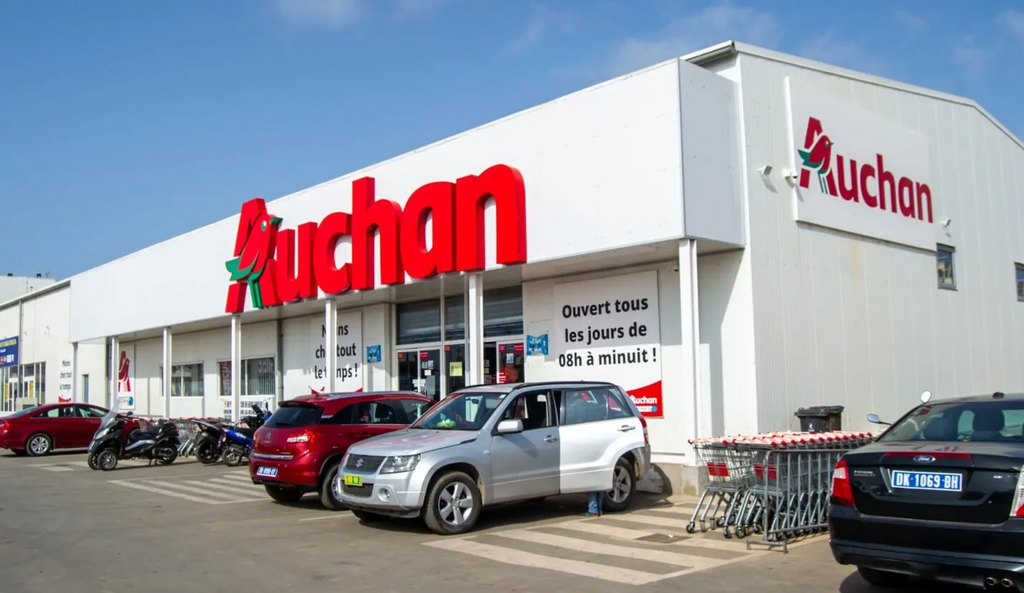 Un magasin Auchan à Sacré-Coeur 3 - Dakar