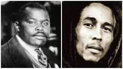 Marcus Garvey et Bob Marley
