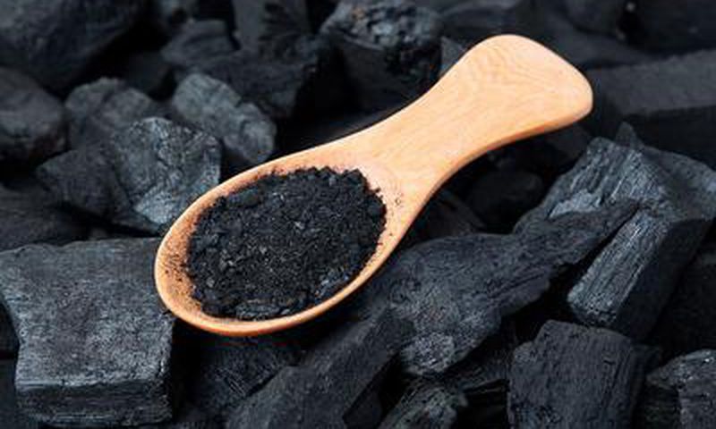 Activated charcoal.