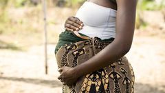 File photo: Pregnant woman