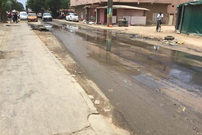 des artères de Grand Yoff