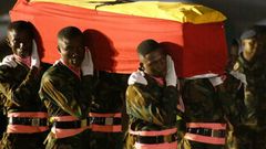 Le corps de Christian Atsu