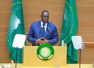 Macky Sall au siége de l'UA