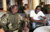 Sidiki Diabaté et son père Toumani Diabaté