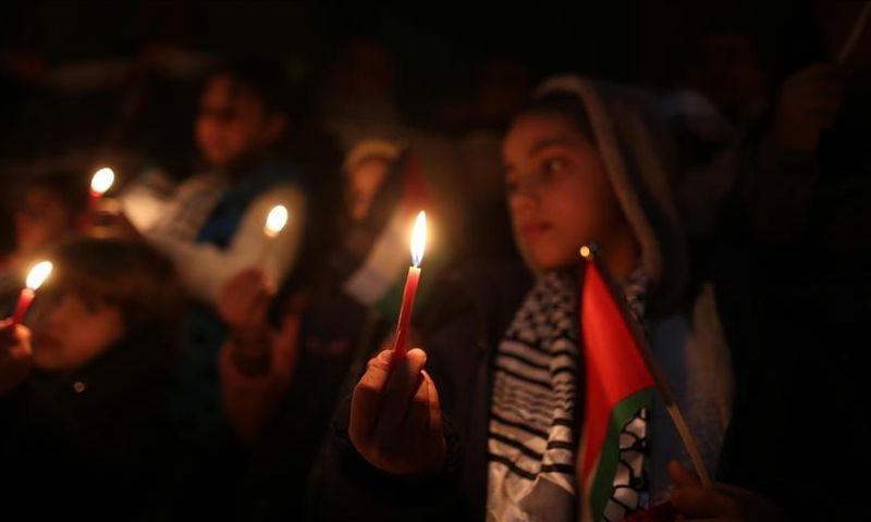 Veillée en mémoire des journalistes tués à Gaza