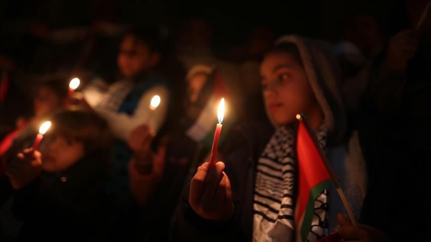 Veillée en mémoire des journalistes tués à Gaza