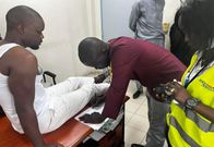 Ousmane Sonko s'est plaint de vertiges et de difficultés respiratoires, jeudi 15 mars 2023.