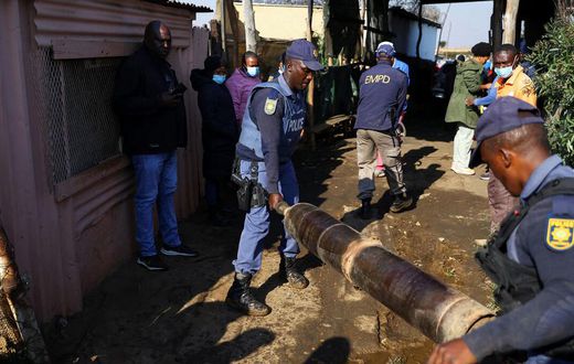 Afrique du Sud, une fuite de gaz fait 17 morts