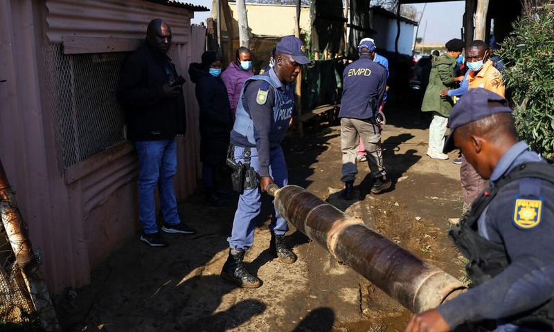 Afrique du Sud, une fuite de gaz fait 17 morts