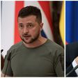 Volodymyr Zelenskyy (L) and Vladimir Putin (R).Alexey Furman/Getty Images, Mikhail Klimentyev/RIA