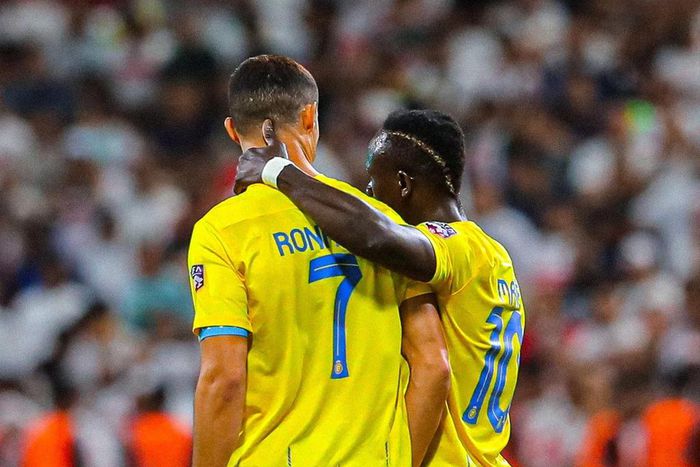 Sadio Mané et Ronaldo