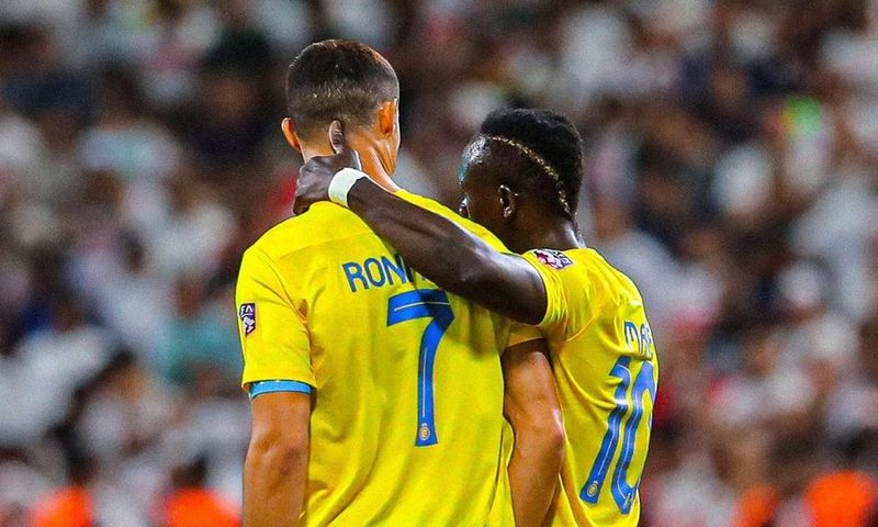 Sadio Mané et Ronaldo