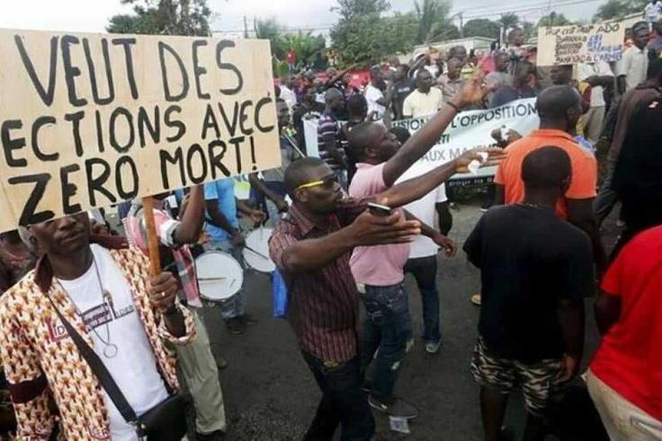 Campagne 'Elections Zéro mort'