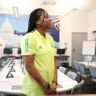 La basketteuse sénégalaise d'origine américaine, Cierra J. Dillard est l'invitée de l'Ambassade des Etats-Unis à Dakar