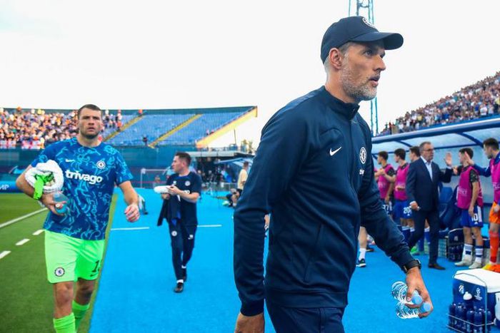 Thomas Tuchel lors du match contre le Dynamo Zagreb- 06-09-2022