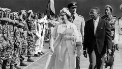 Visite de Elisabeth II à Dakar en 1968