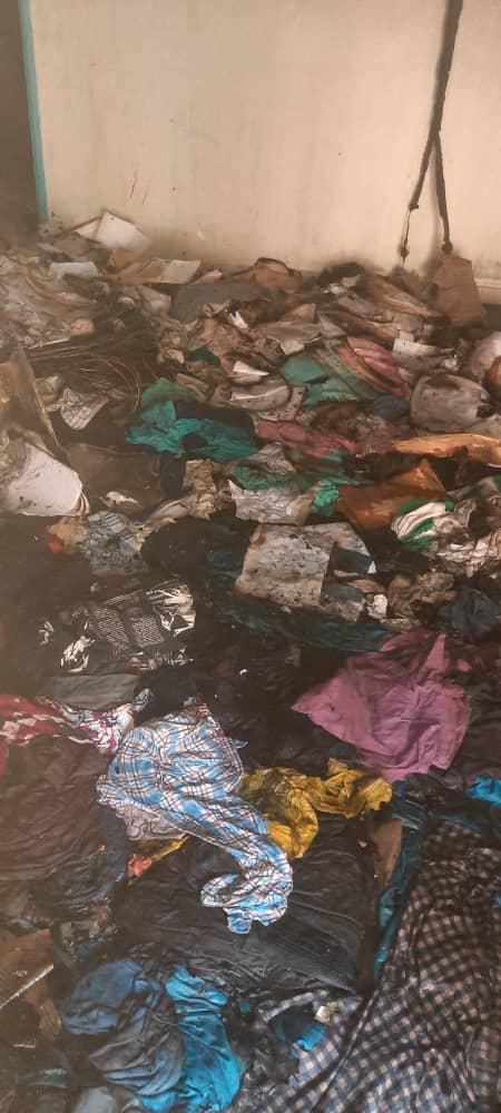 Incendie tribunal de dakar