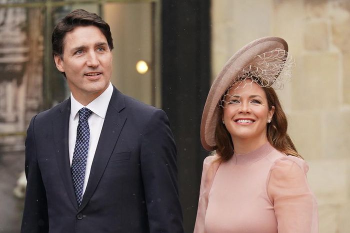 Canada's Prime Minister Justin Trudeau and his wife Sophie Grgoire Trudeau announced that they would be separating.acob King/PA Images via Getty Images