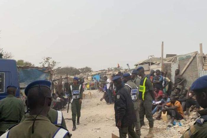 Opération police arrestations