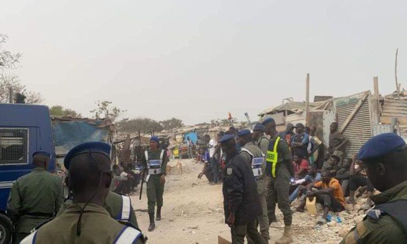 Opération police arrestations