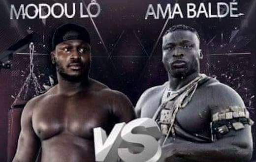 Modou Lô (gauche) vs Ama Baldé