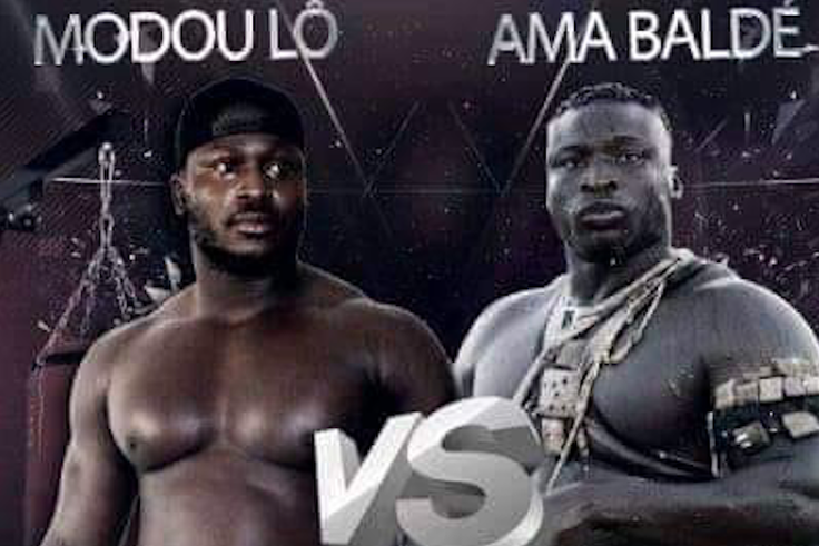 Modou Lô (gauche) vs Ama Baldé